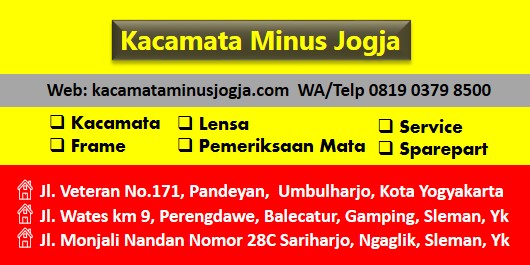 kacamata minus jogja