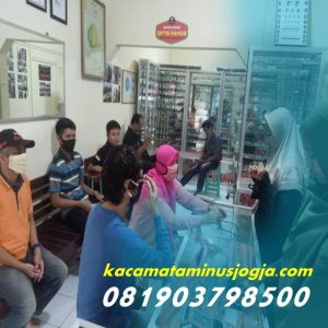 kacamata anti embun jogja minus safety murah
